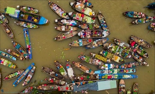 Chợ nổi Cái Răng